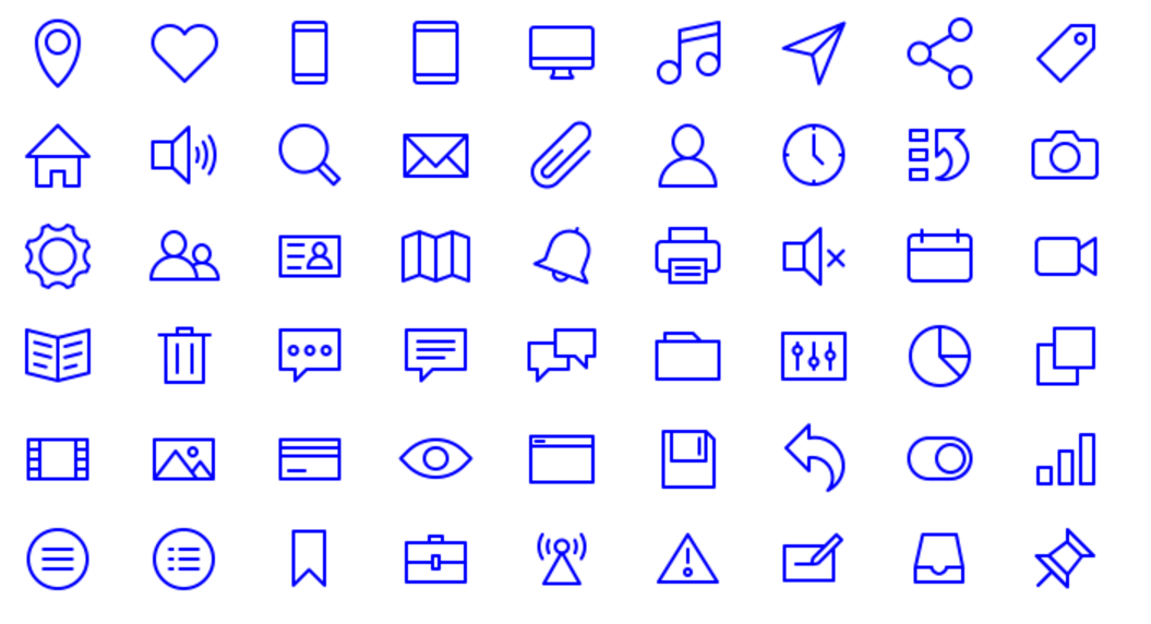 Svg Icon Font at Collection of Svg Icon Font free for