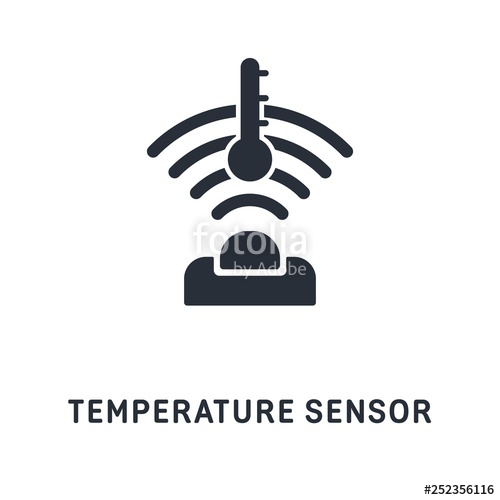 Temperature Sensor Icon at Collection of Temperature
