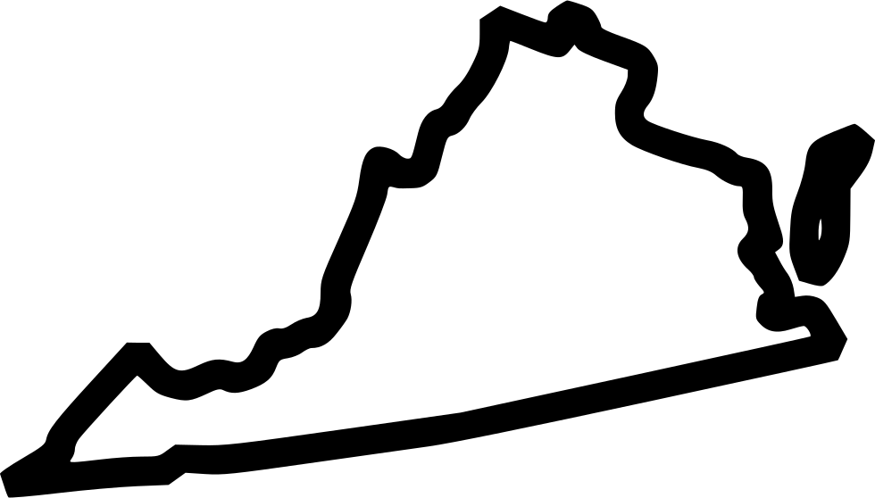 Virginia Map Usa Free vector graphic on Pixabay