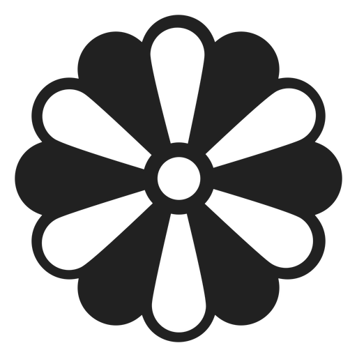 White Flower Icon at Collection of White Flower Icon