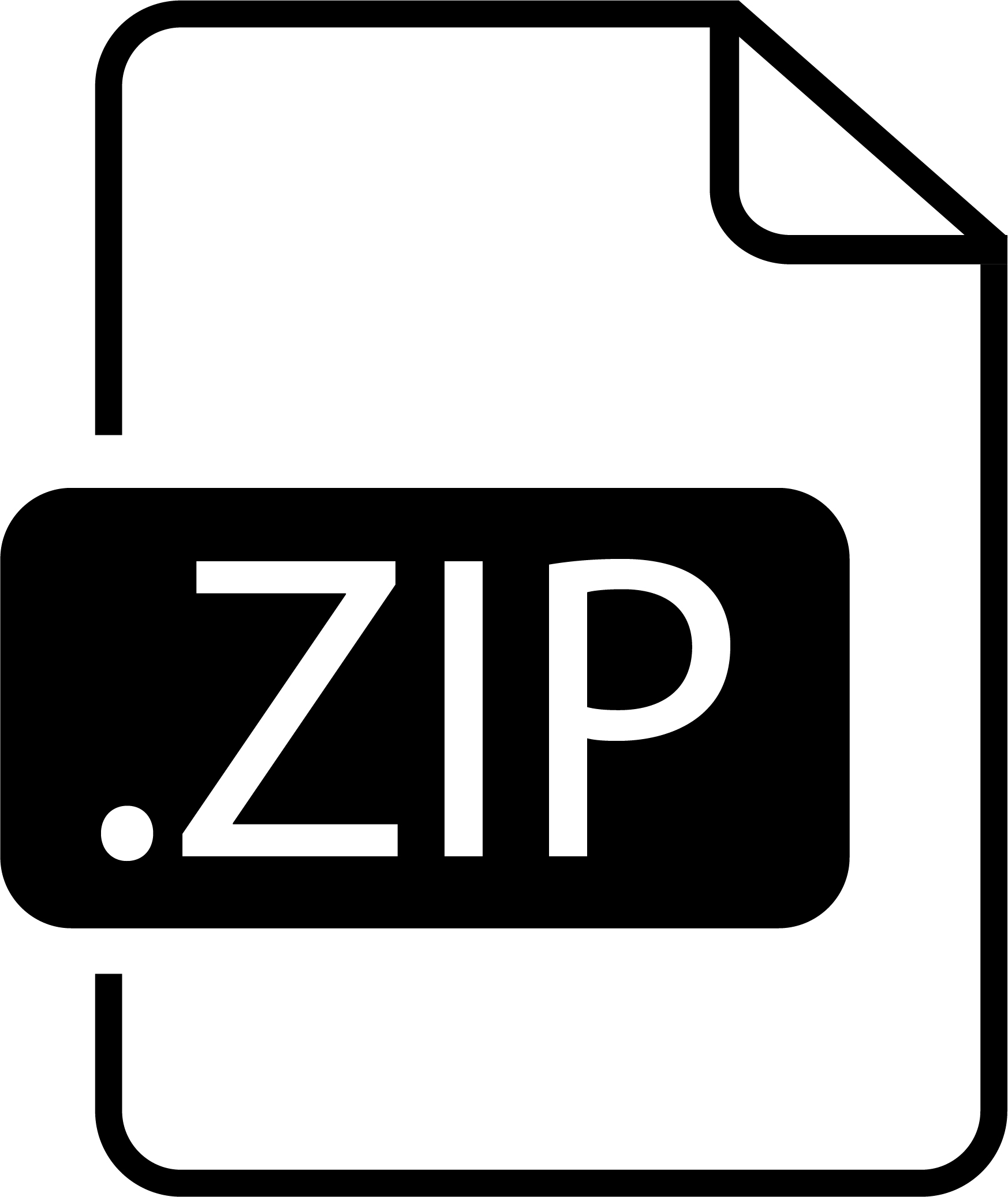 Zip Icon at Collection of Zip Icon free for personal use
