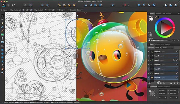 Illustrator Alternative, Imagined by Designers