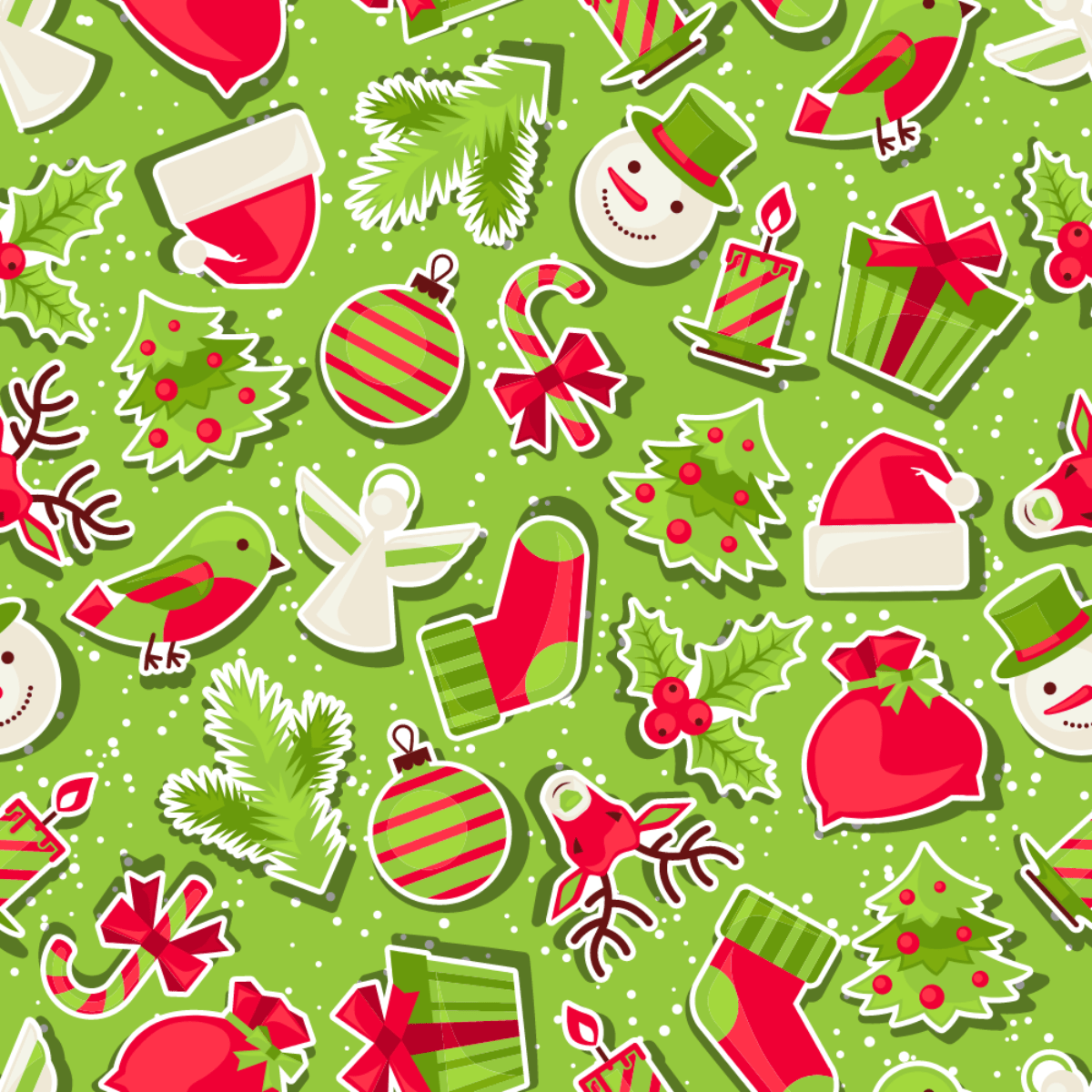 Embellished Christmas backgrounds vector Free Download VectorPicFree