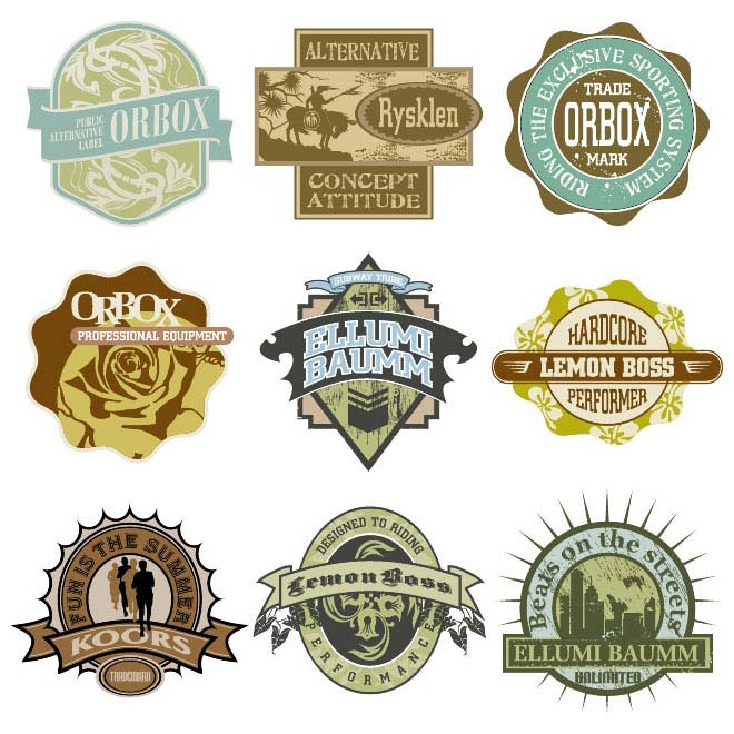 Label designs.ai Royalty Free Stock SVG Vector