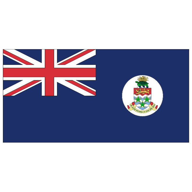 Cayman islands flag.eps Royalty Free Stock SVG Vector