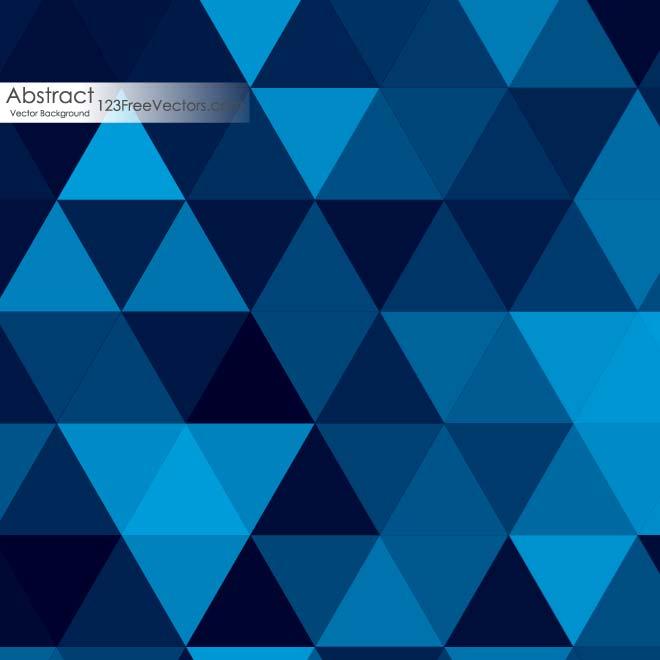 Patrón azul triangular Royalty Free Stock SVG Vector and Clip Art