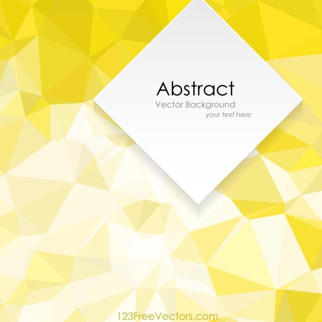 Yellow Geometric Pattern