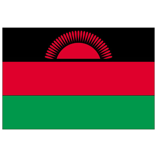 Malawi flag.eps Royalty Free Stock SVG Vector