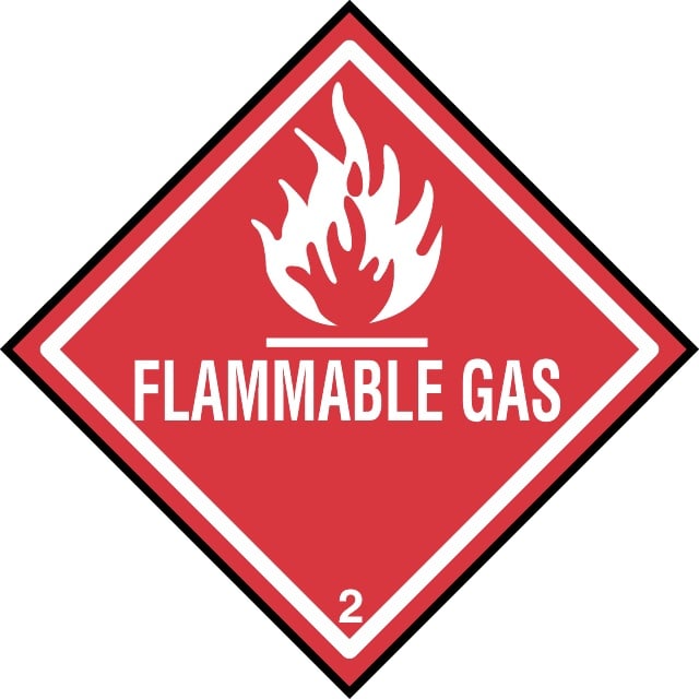 Flammable gas Royalty Free Stock SVG Vector and Clip Art