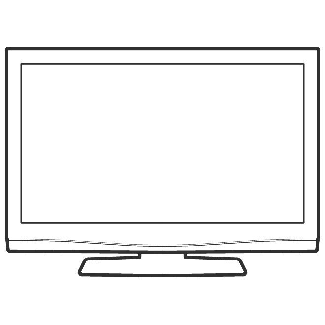 Plasma TV Royalty Free Stock Free Vector