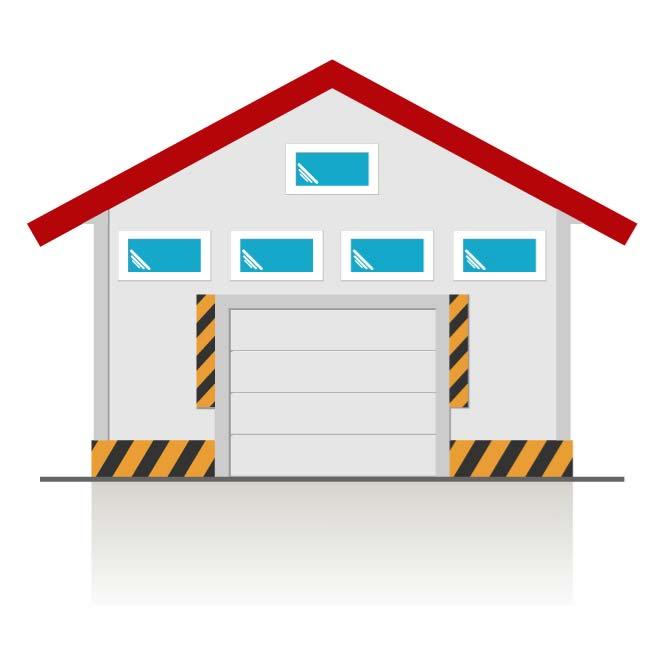 Garage graphics Royalty Free Stock SVG Vector