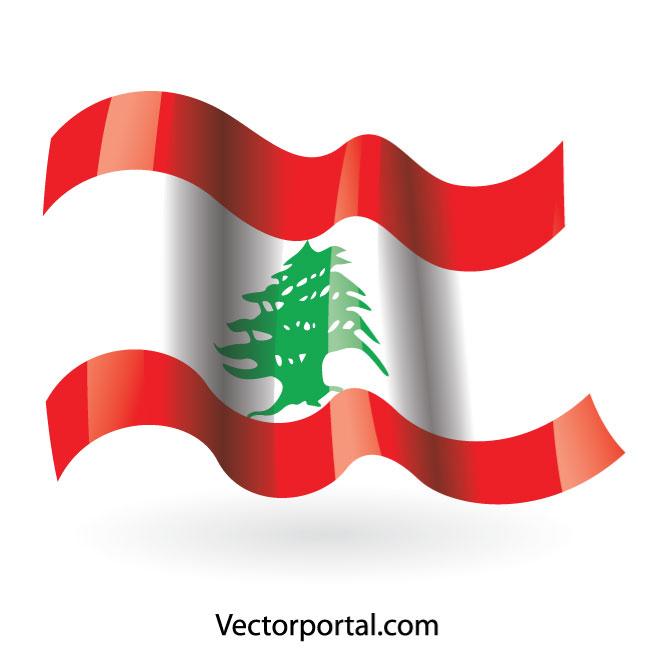Lebanon flag image Royalty Free Stock SVG Vector