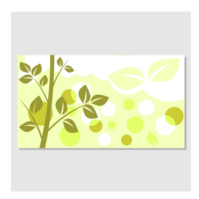 Green gift card