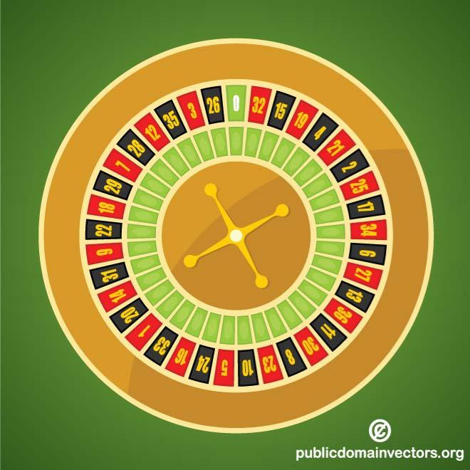 Roulette wheel.ai Royalty Free Stock SVG Vector and Clip Art