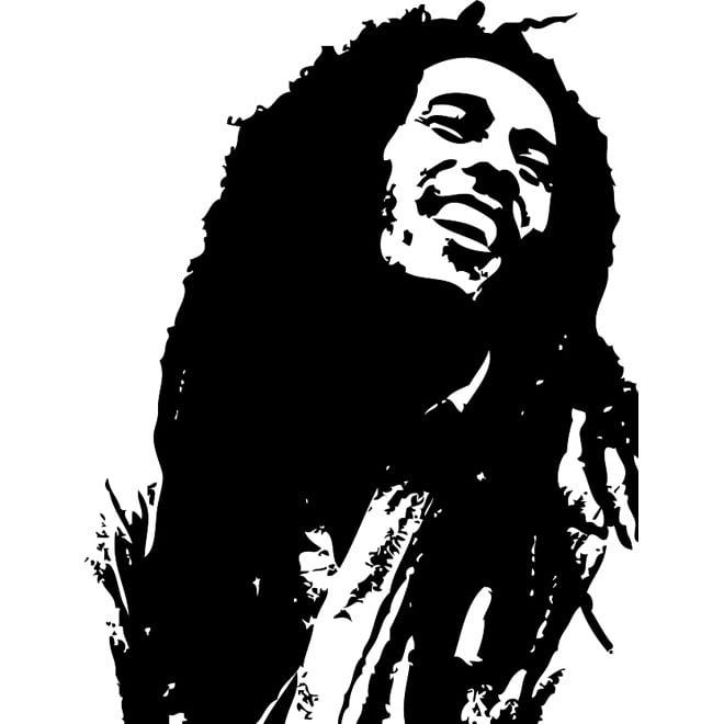 Bob Marley Royalty Free Stock SVG Vector