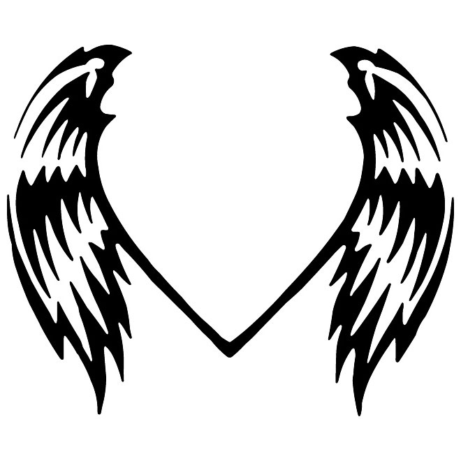 Wings clip art.ai Royalty Free Stock Free Vector