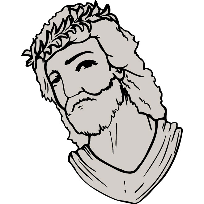 Greek God Vector