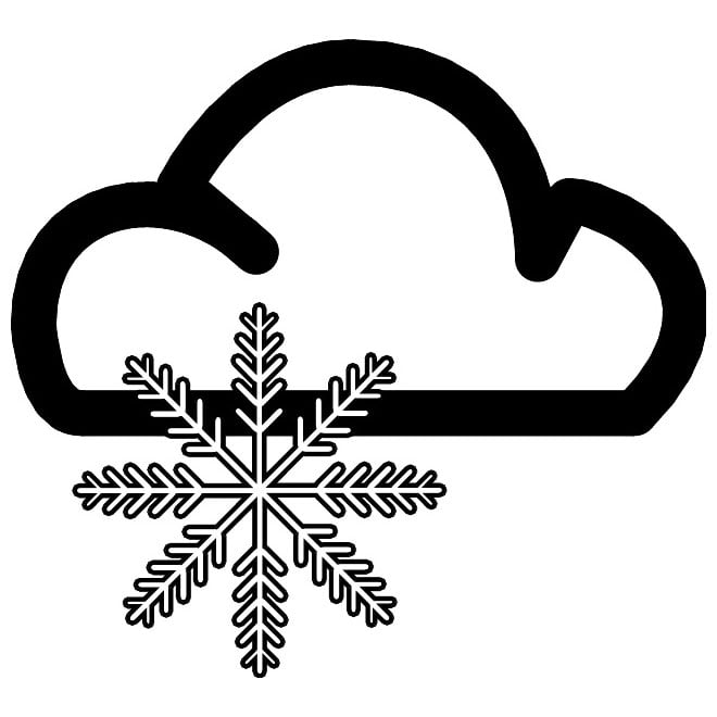 Weather Symbols Snow