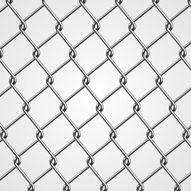 Chainlink fence image.ai Royalty Free Stock SVG Vector
