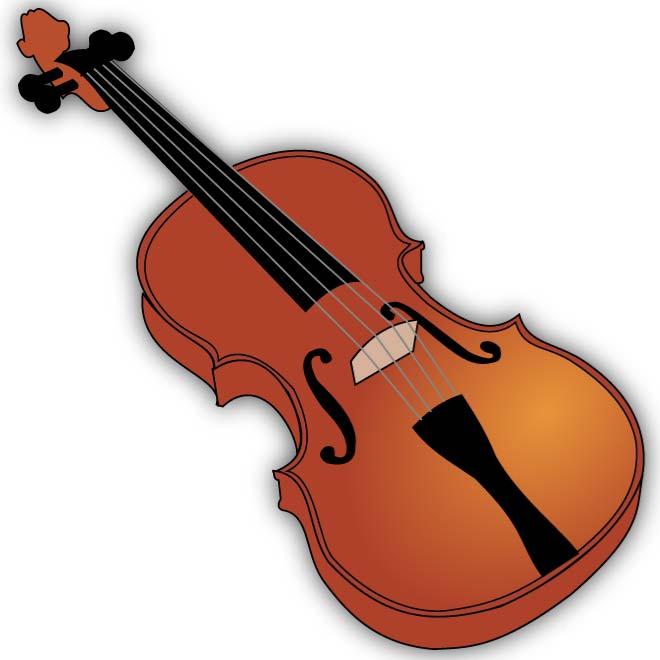VIOLIN CLIP ART IMAGE Royalty Free Stock SVG Vector and Clip Art