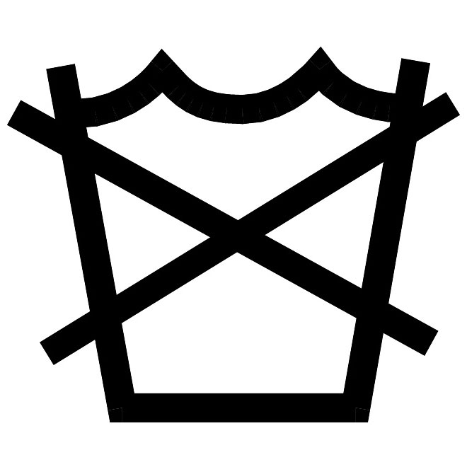 Do not wash symbol.ai Royalty Free Stock SVG Vector