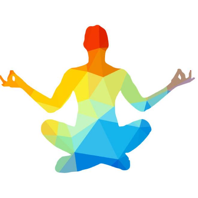 Yoga position graphics.ai Royalty Free Stock SVG Vector