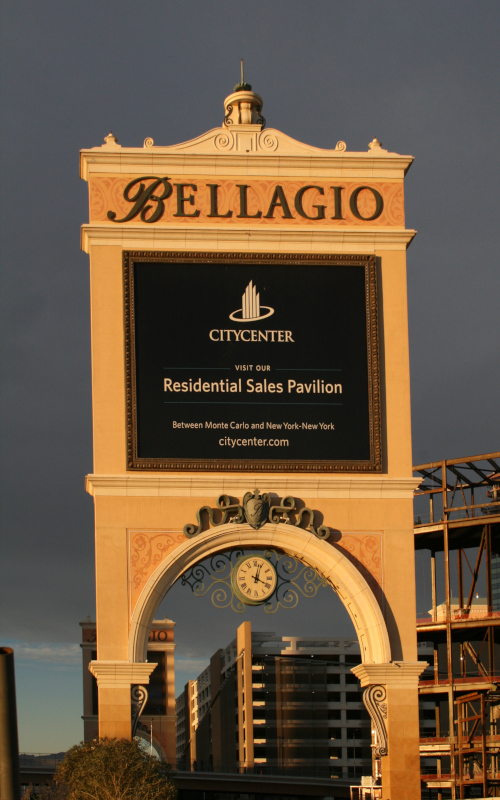 A Classic Bellagio Sign Structure Design Vector Engineers