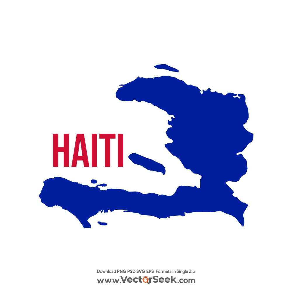 Haiti Map Vector (.Ai .PNG .SVG .EPS Free Download)