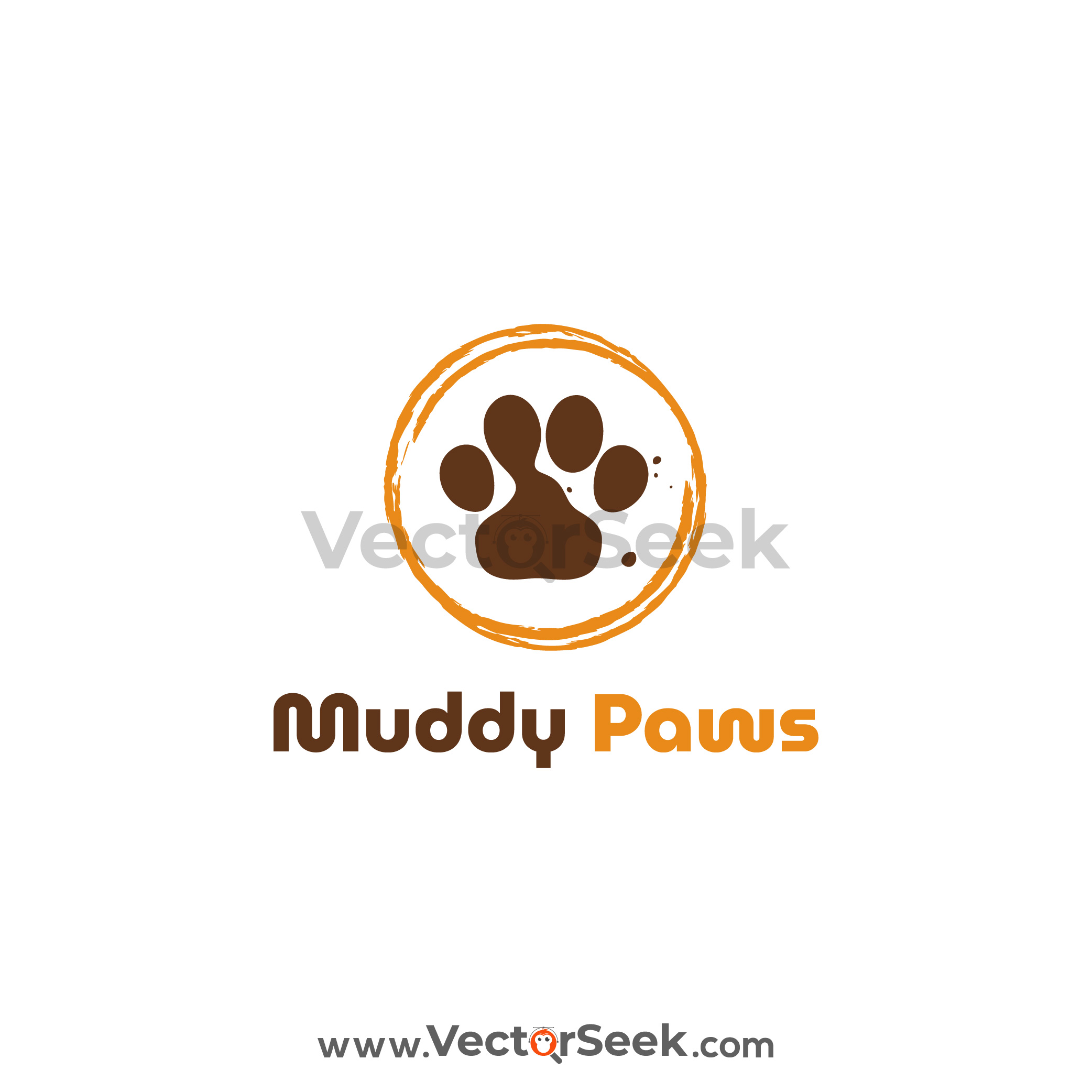 Muddy Paws Logo Vector (.Ai .PNG .SVG .EPS Free Download)
