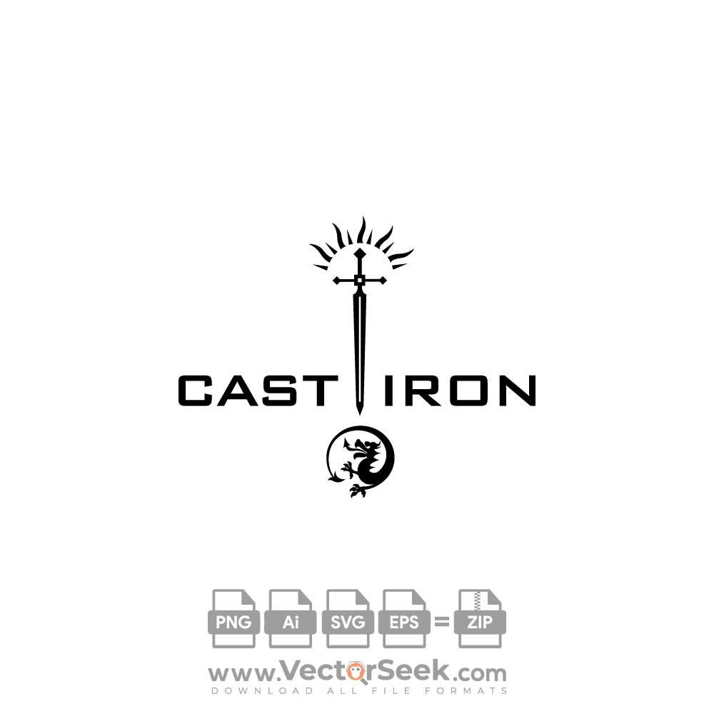 Cast Iron Logo Vector (.Ai .PNG .SVG .EPS Free Download)