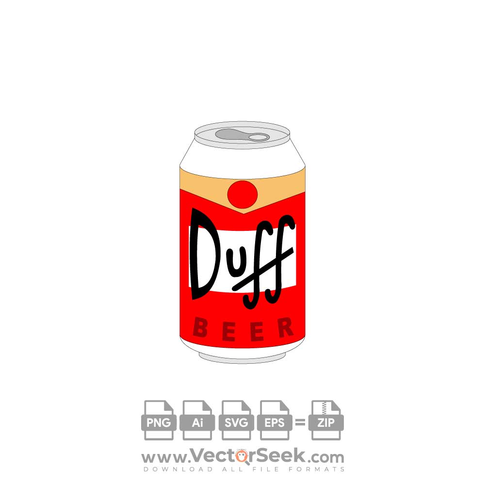 Duff Beer Logo Vector (.Ai .PNG .SVG .EPS Free Download)