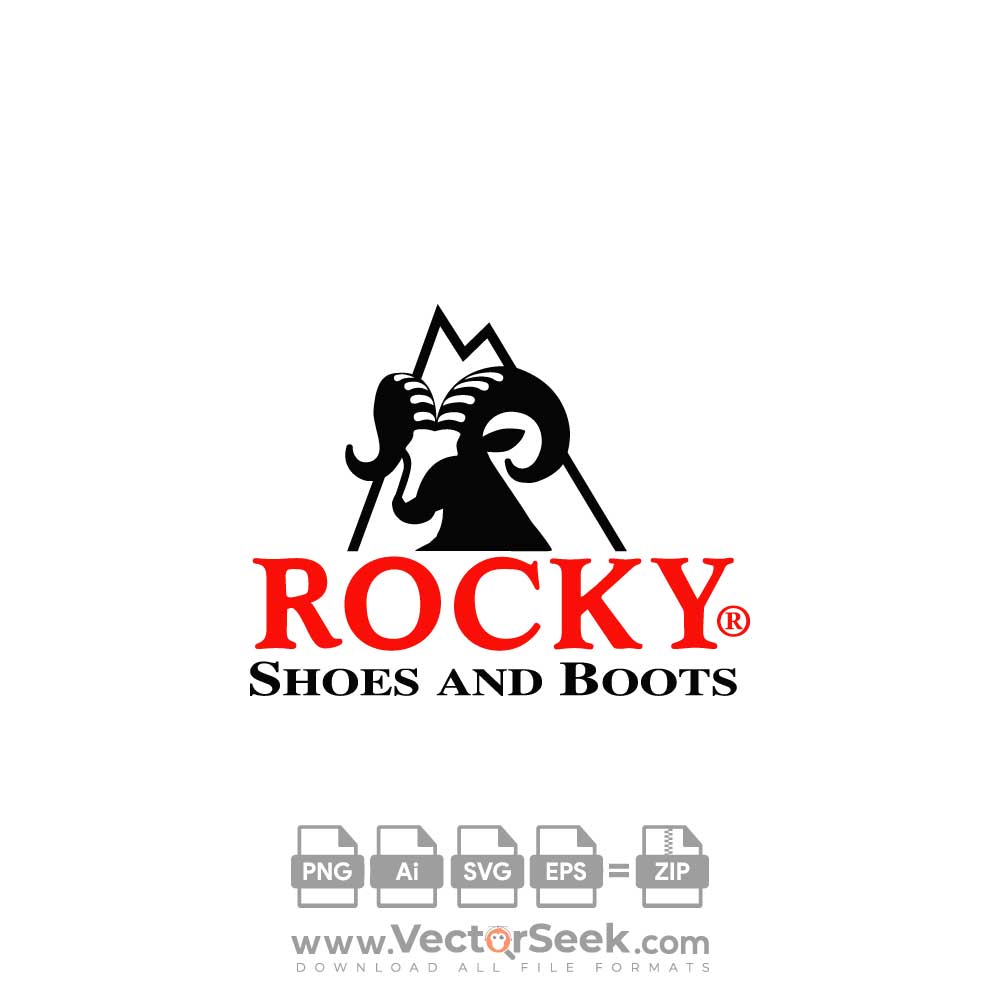 Rocky Shoes Logo Vector (.Ai .PNG .SVG .EPS Free Download)