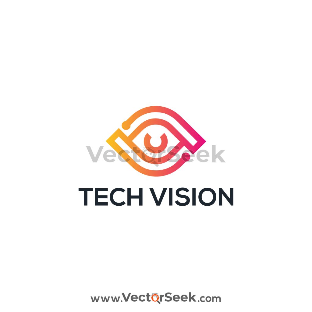 Tech Vision Logo Template (.Ai .PNG .SVG .EPS Free Download)