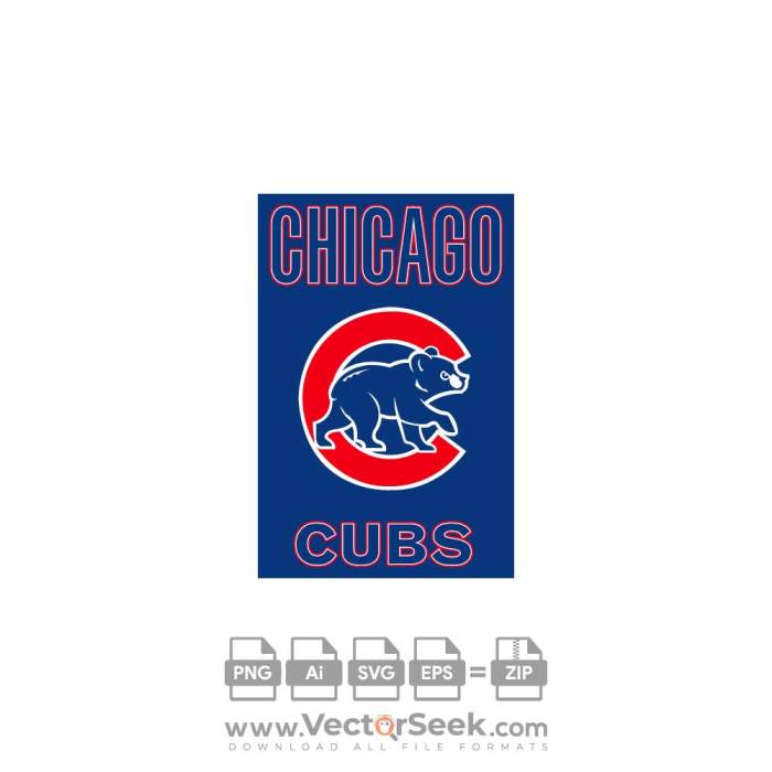 Chicago Cubs Logo Vector at Vectorified.com | Collection of Chicago ...
