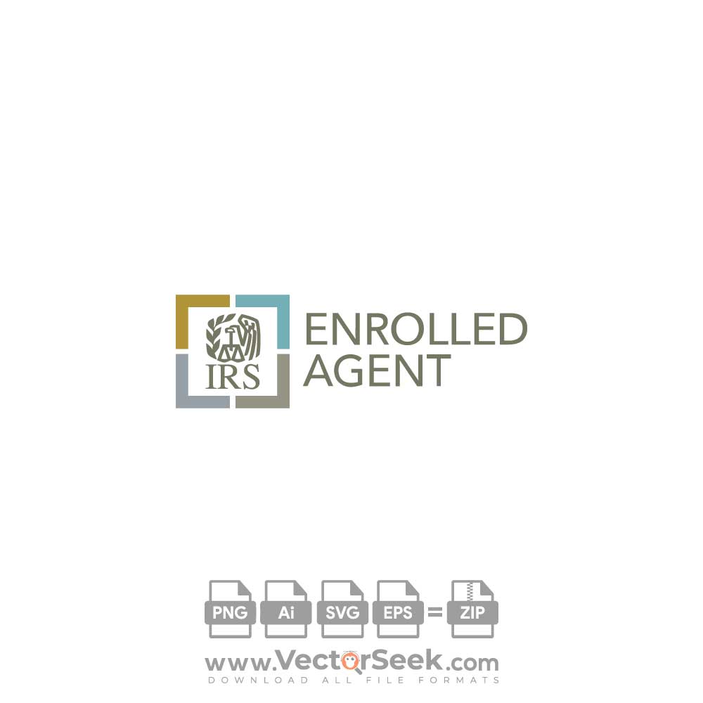 IRS Internal Revenue Service Enrolled Agent Logo Vector (.Ai .PNG