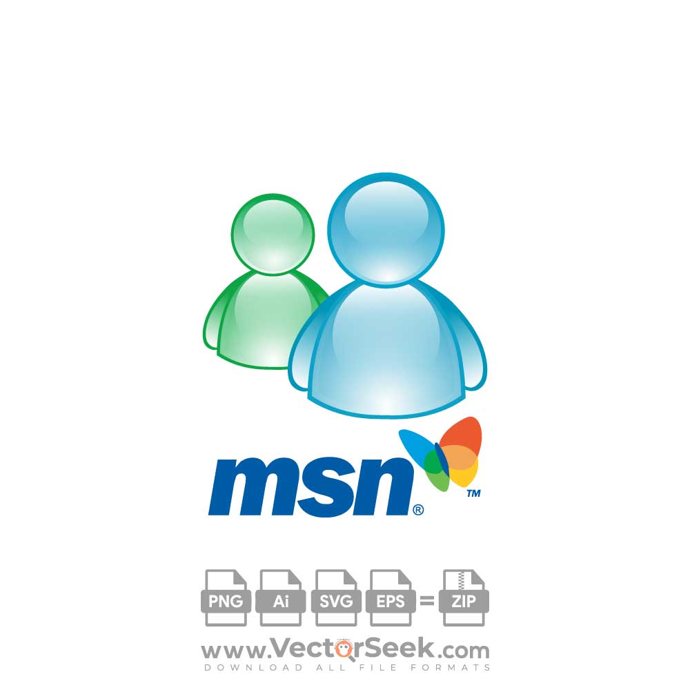 MSN Messenger Logo Vector (.Ai .PNG .SVG .EPS Free Download)