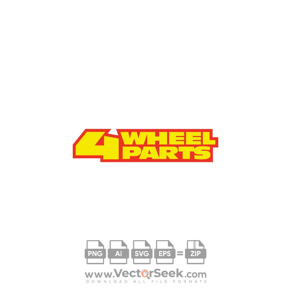 4 Wheel Parts Logo Vector (.Ai .PNG .SVG .EPS Free Download)
