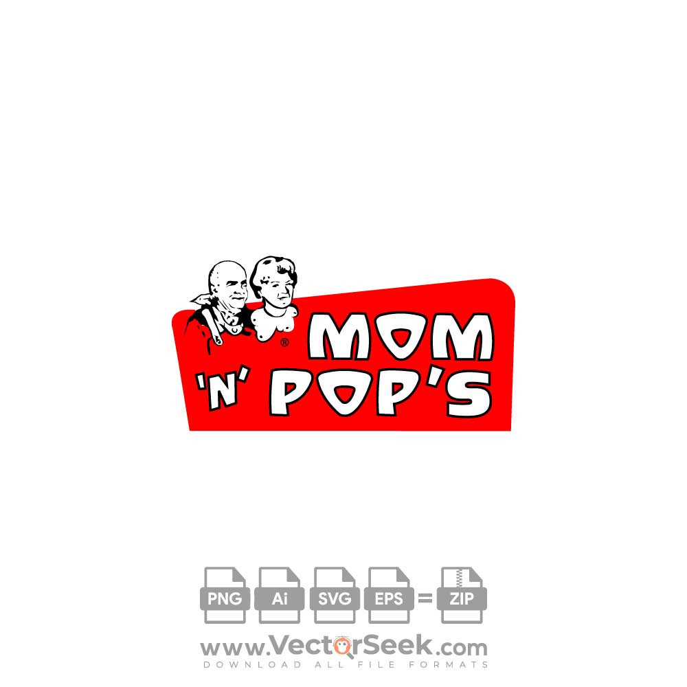 Mom 'n' Pops Logo Vector (.Ai .PNG .SVG .EPS Free Download)