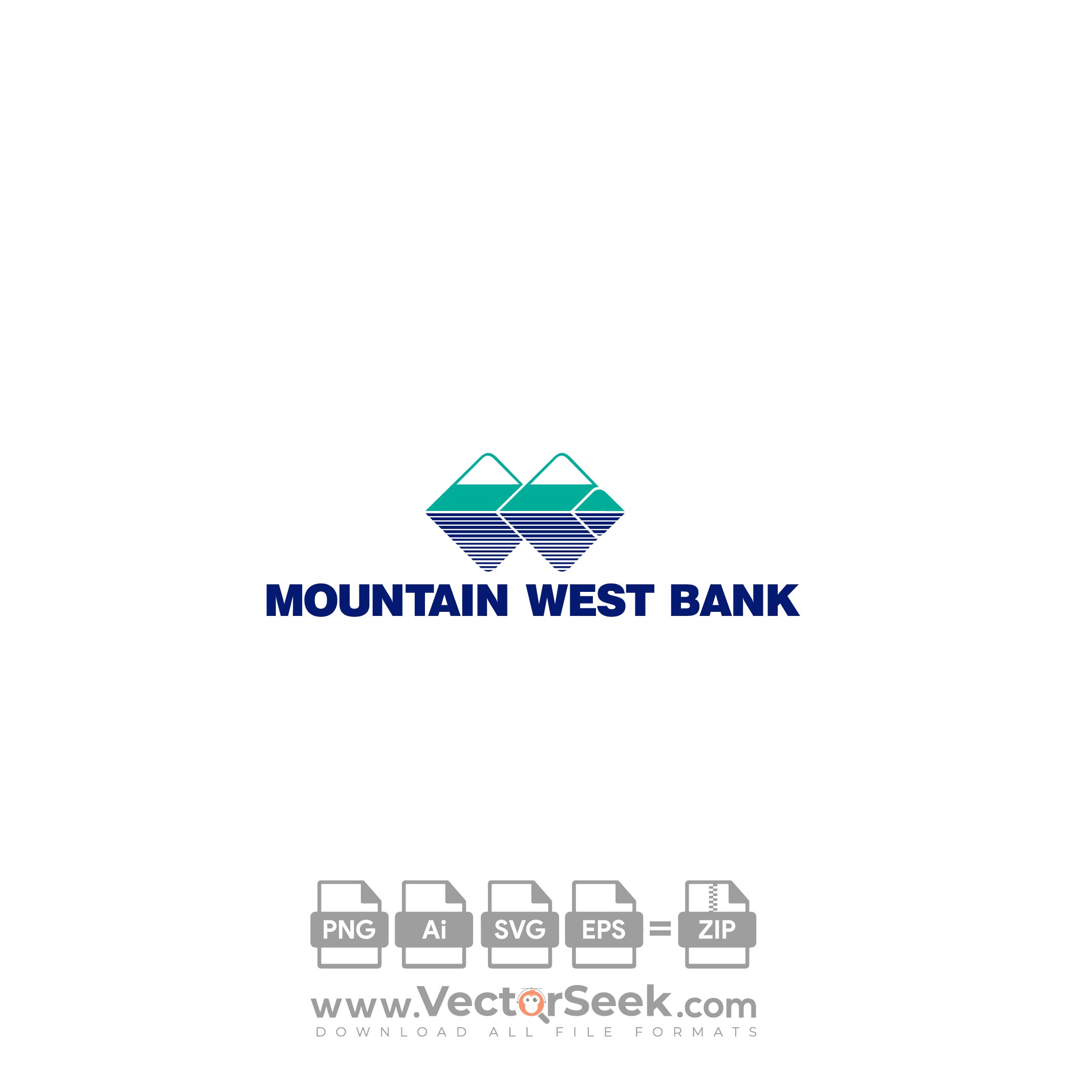 Mountain West Bank Logo Vector (.Ai .PNG .SVG .EPS Free Download)
