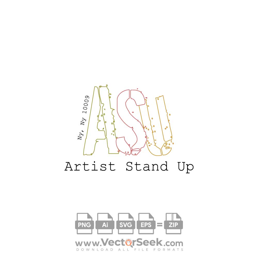 Artist Stand Up Logo Vector (.Ai .PNG .SVG .EPS Free Download)