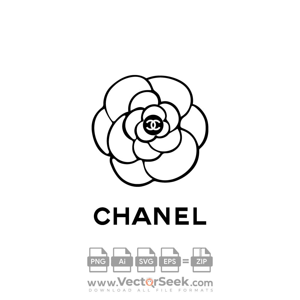 Chanel Camellia Logo Vector (.Ai .PNG .SVG .EPS Free Download)