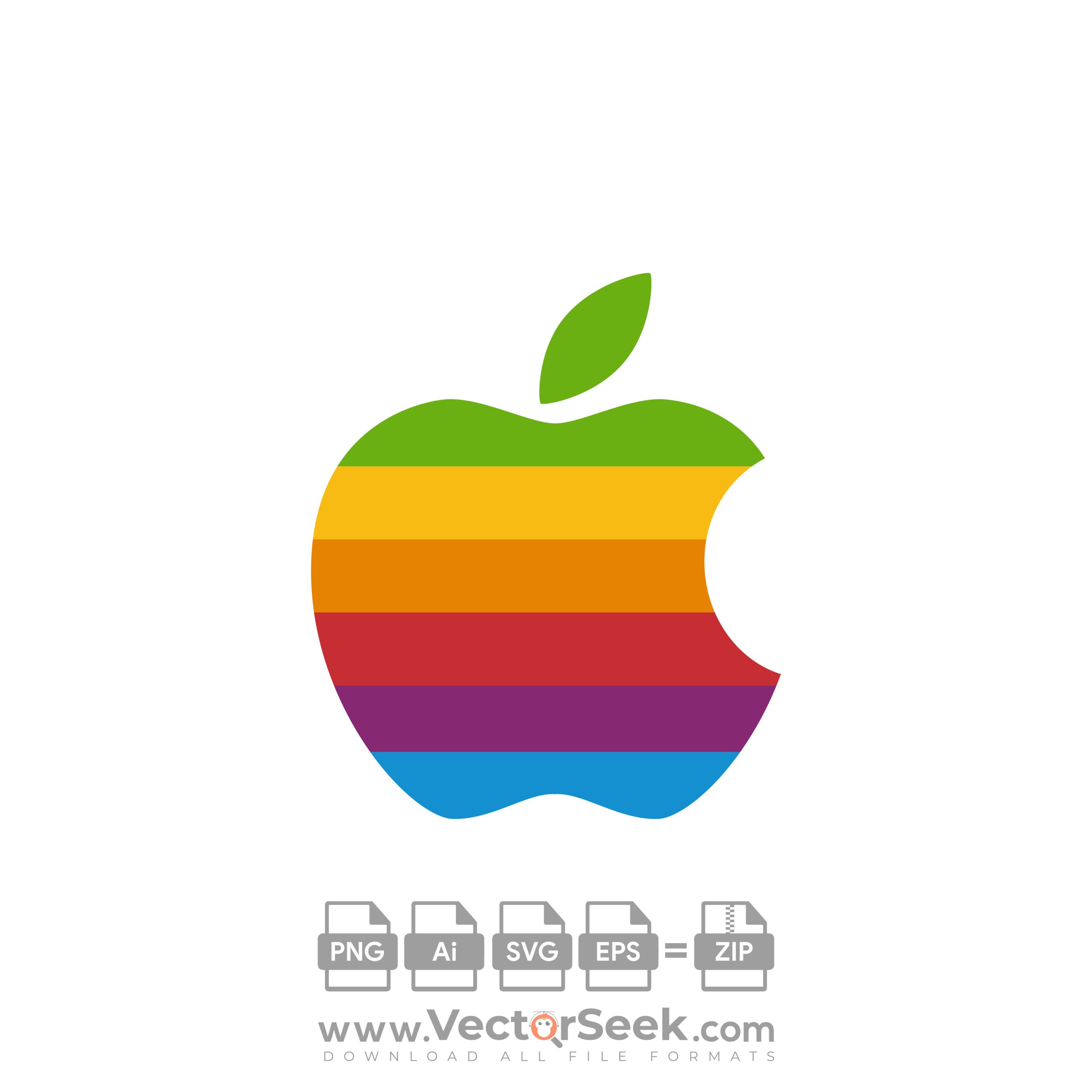 Apple 1997 Logo Vector (.Ai .PNG .SVG .EPS Free Download)