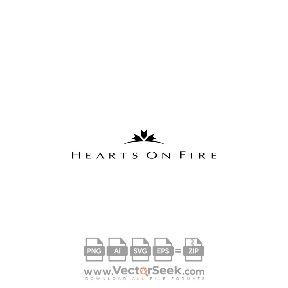 Hearts on Fire Logo Vector (.Ai .PNG .SVG .EPS Free Download)
