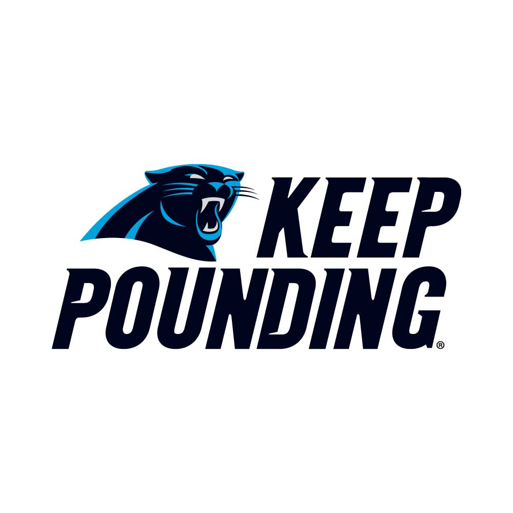 Carolina Panthers Keep Pounding Logo Vector (.Ai .PNG .SVG .EPS Free Download)