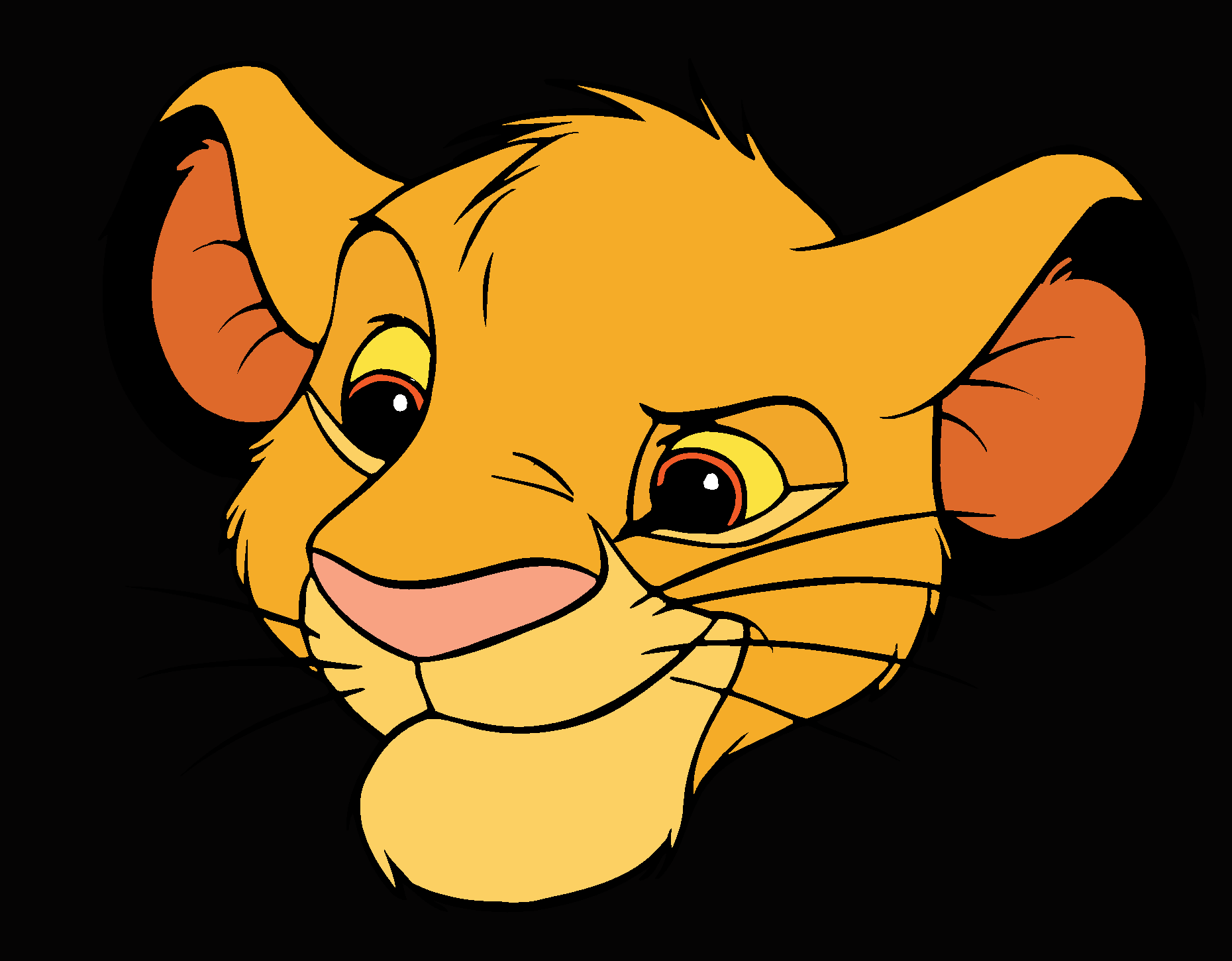 Disney’S Simba Logo Vector (.Ai .PNG .SVG .EPS Free Download)