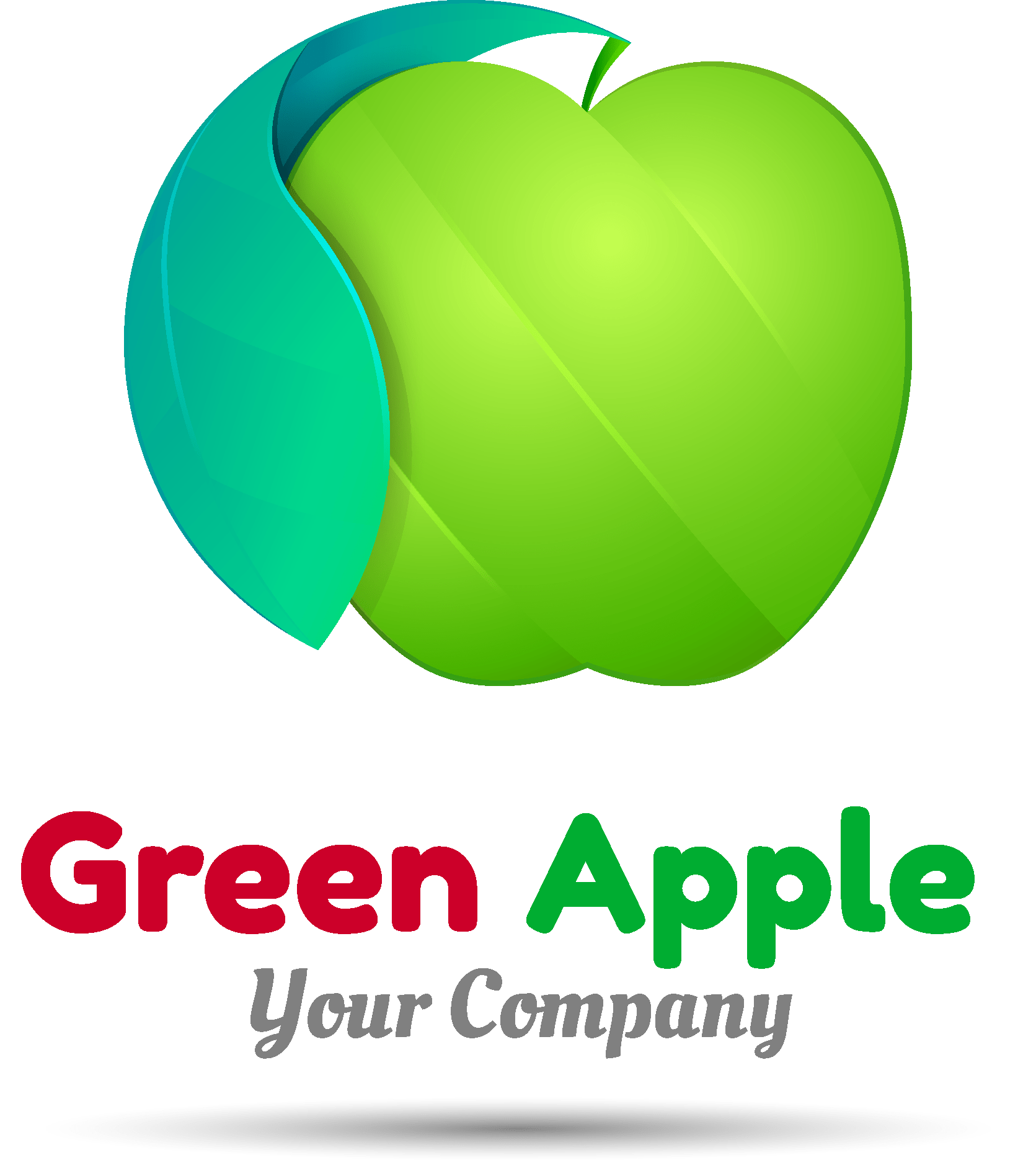 Green Apple Logo Vector (.Ai .PNG .SVG .EPS Free Download)