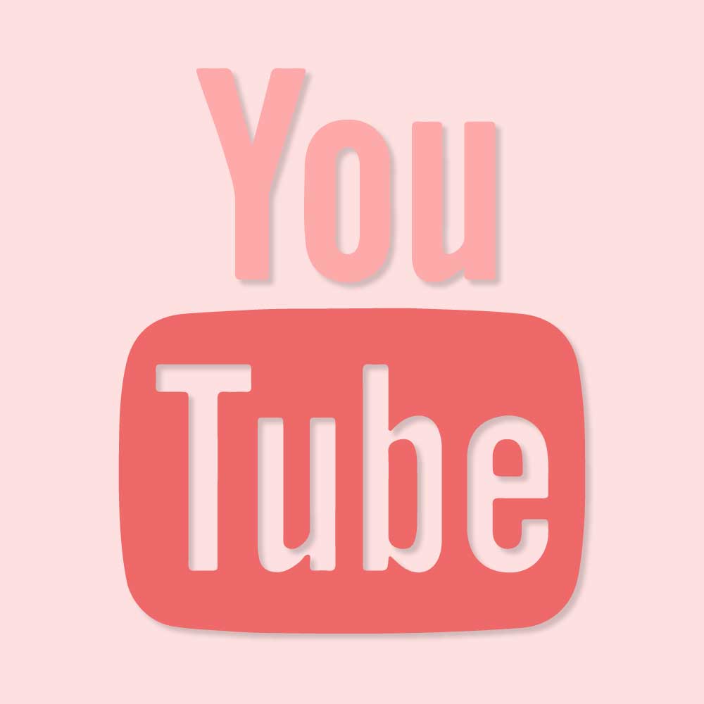 YouTube Aesthetic Logo Red Vector (.Ai .PNG .SVG .EPS Free Download)