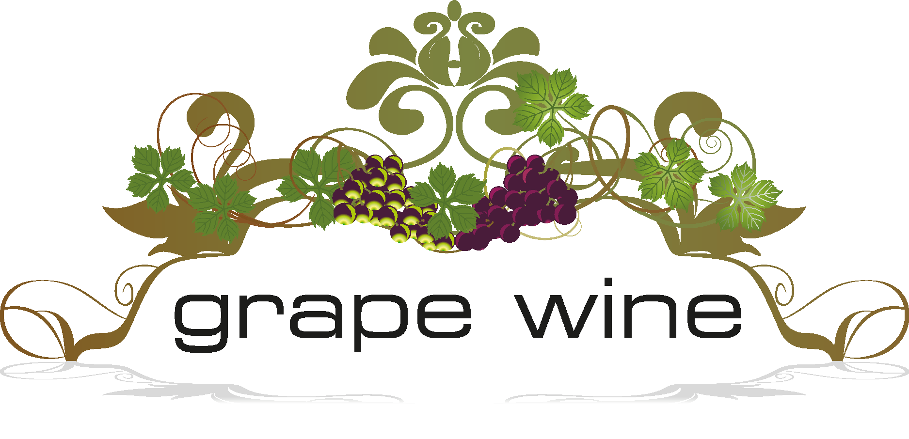 Grape Wine Logo Vector (.Ai .PNG .SVG .EPS Free Download)