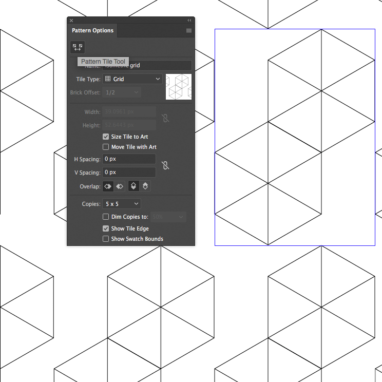 Isometric Grid Pattern in Adobe Illustrator How to