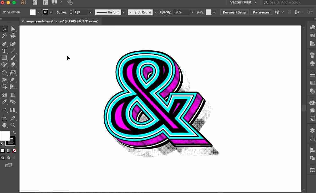 How To Scale strokes and effects proportionally in Illustrator